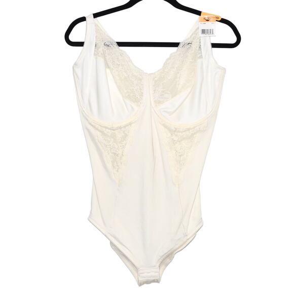 Maidenform Firm Control Shapewear Lace-Trim Body Shaper Bodysuit 42DD NWT - Picture 6 of 9